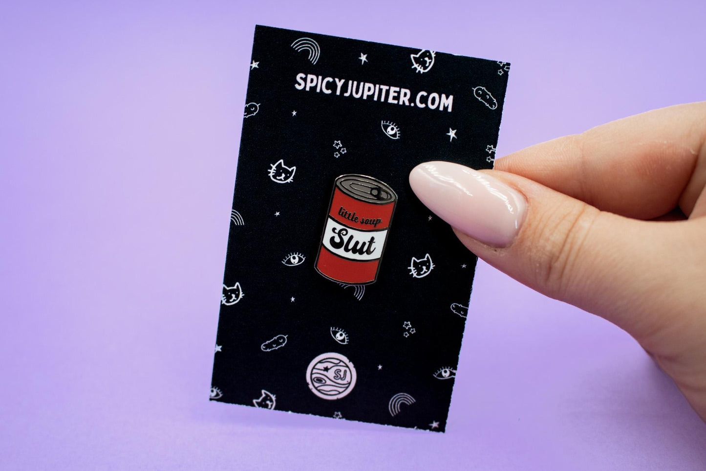 Little Soup Slut Enamel Pin