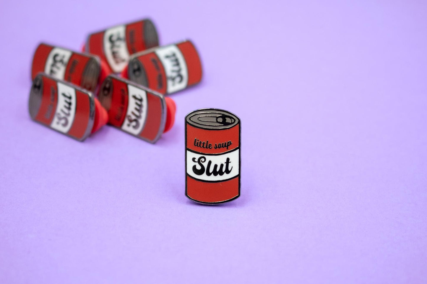 Little Soup Slut Enamel Pin