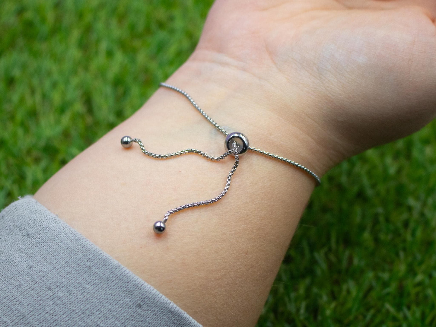 Non-binary Flag Pride Bracelet | Real Gemstones & Stainless Steel