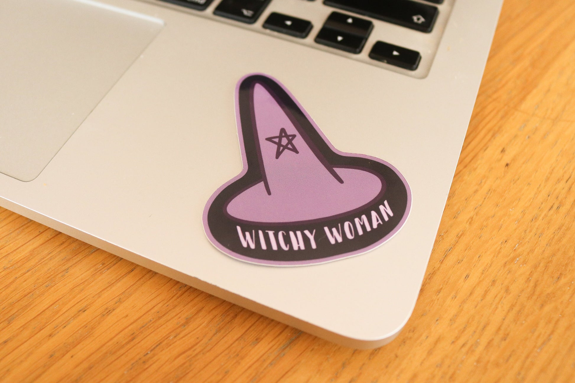 Empowering Witchy Woman Feminist Sticker | Wiccan & Pagan Planner Stickers