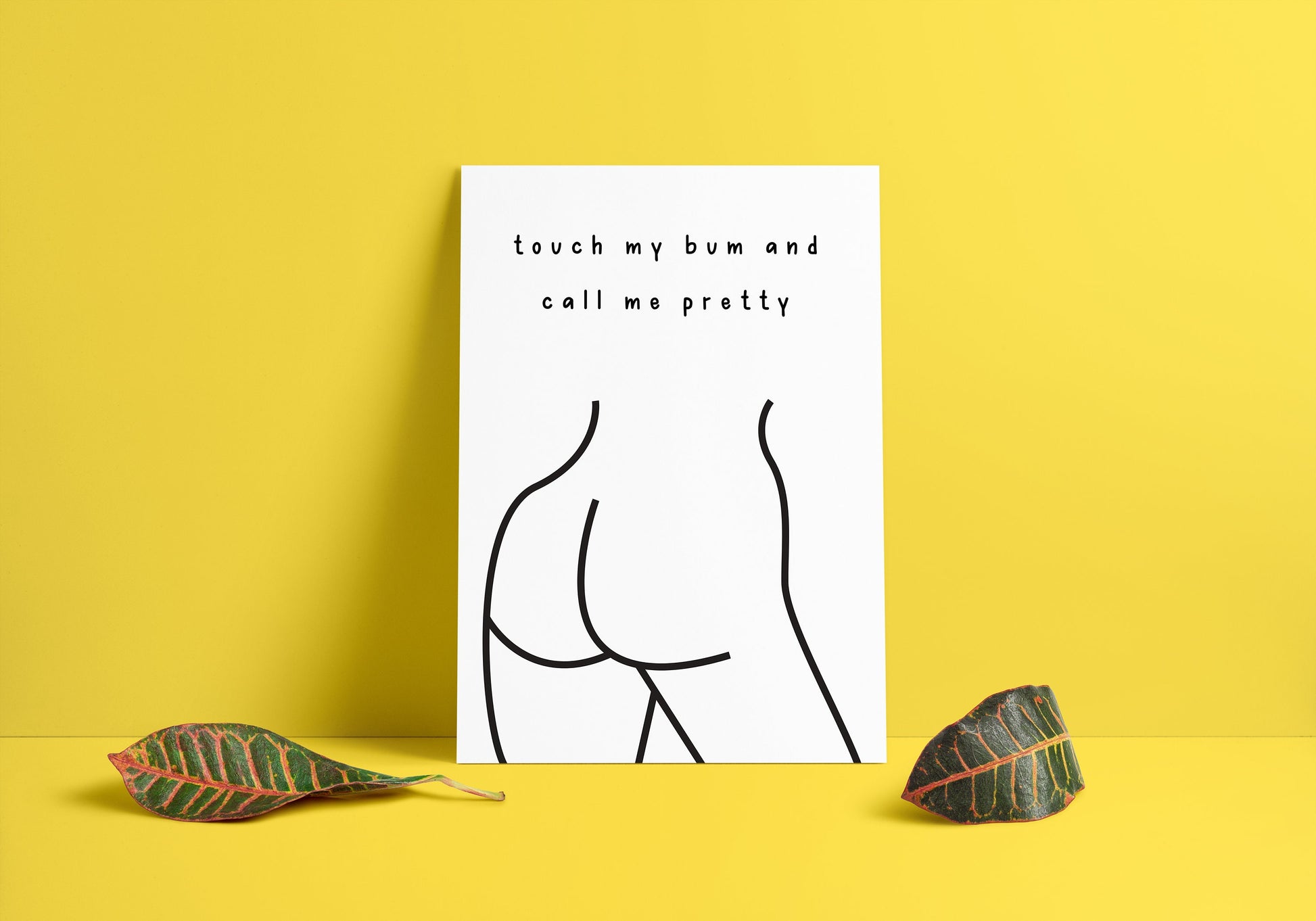 Black and White A6 Print | Artsy Postcard Prints | Quirky Home Decor