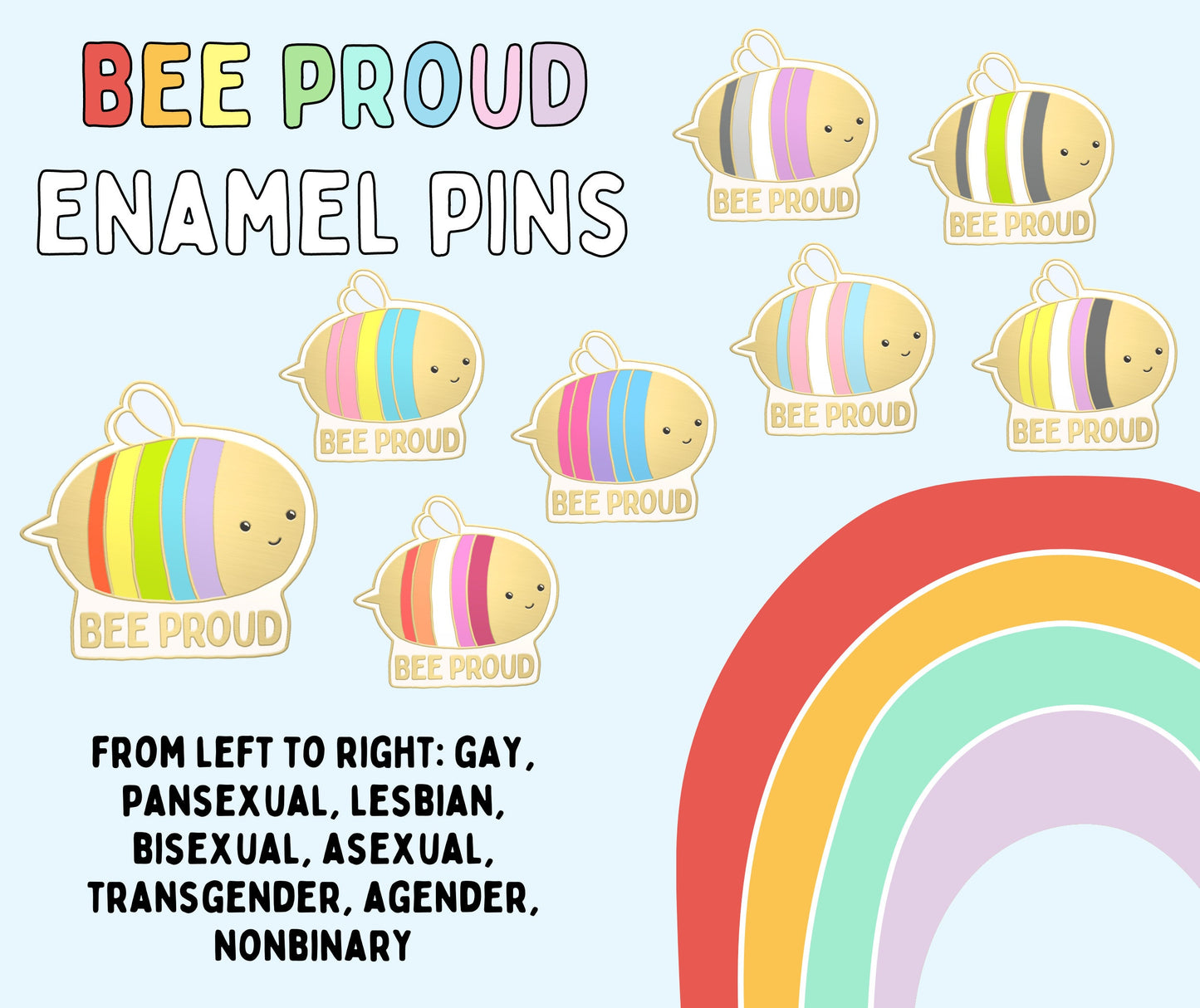 Discounted Seconds Enamel Pins | Gorgeous Pins at Over 50% Off | Buy 3 Get 4th Free