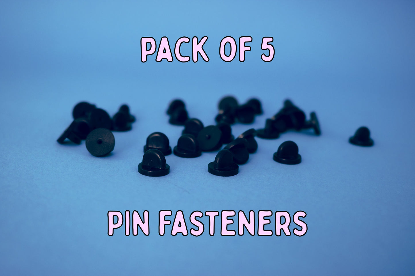 Secure Pin Fastener Set | Rubber Backings for Your Pins