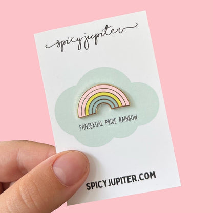 Pansexual Pride Enamel Pin | Stylish Pan LGBT Pin Badge