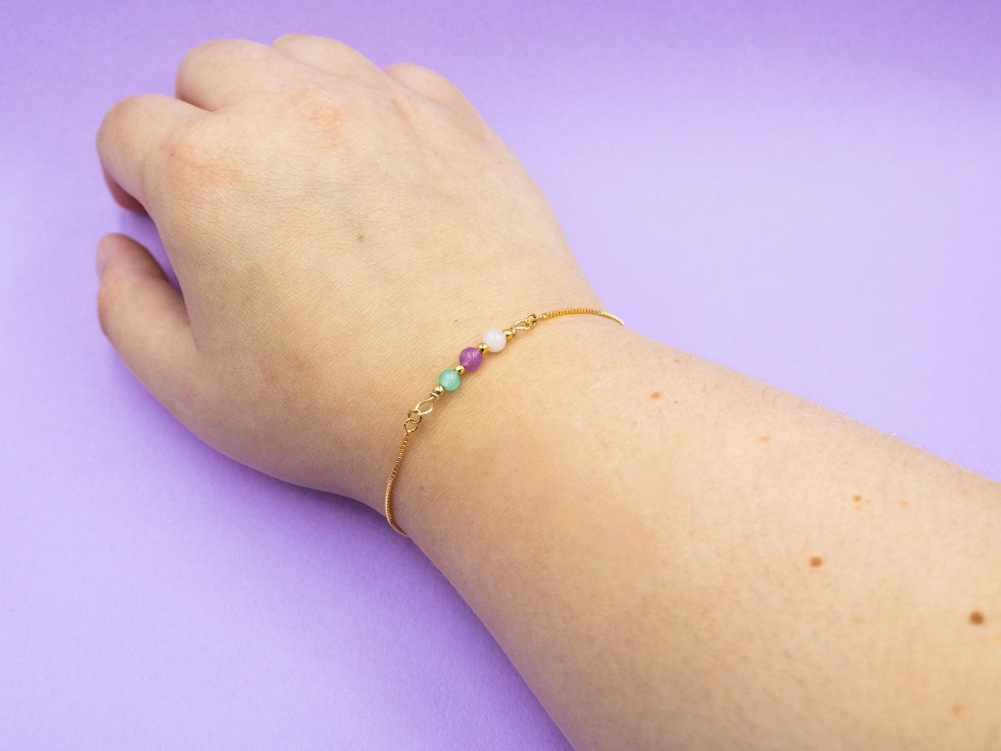 Bisexual Pride Flag Bracelet