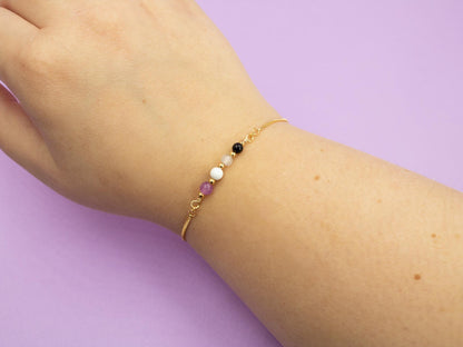 Asexual Pride Flag Bracelet