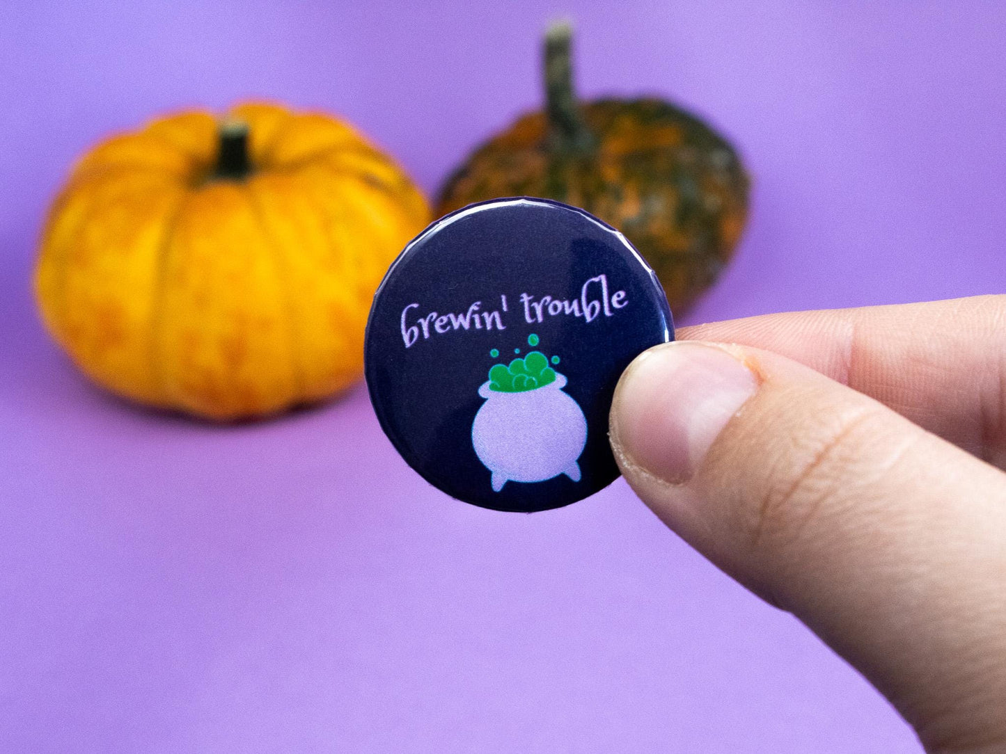 Creepy Cute Halloween Pin Set | Spooky Halloween Badge