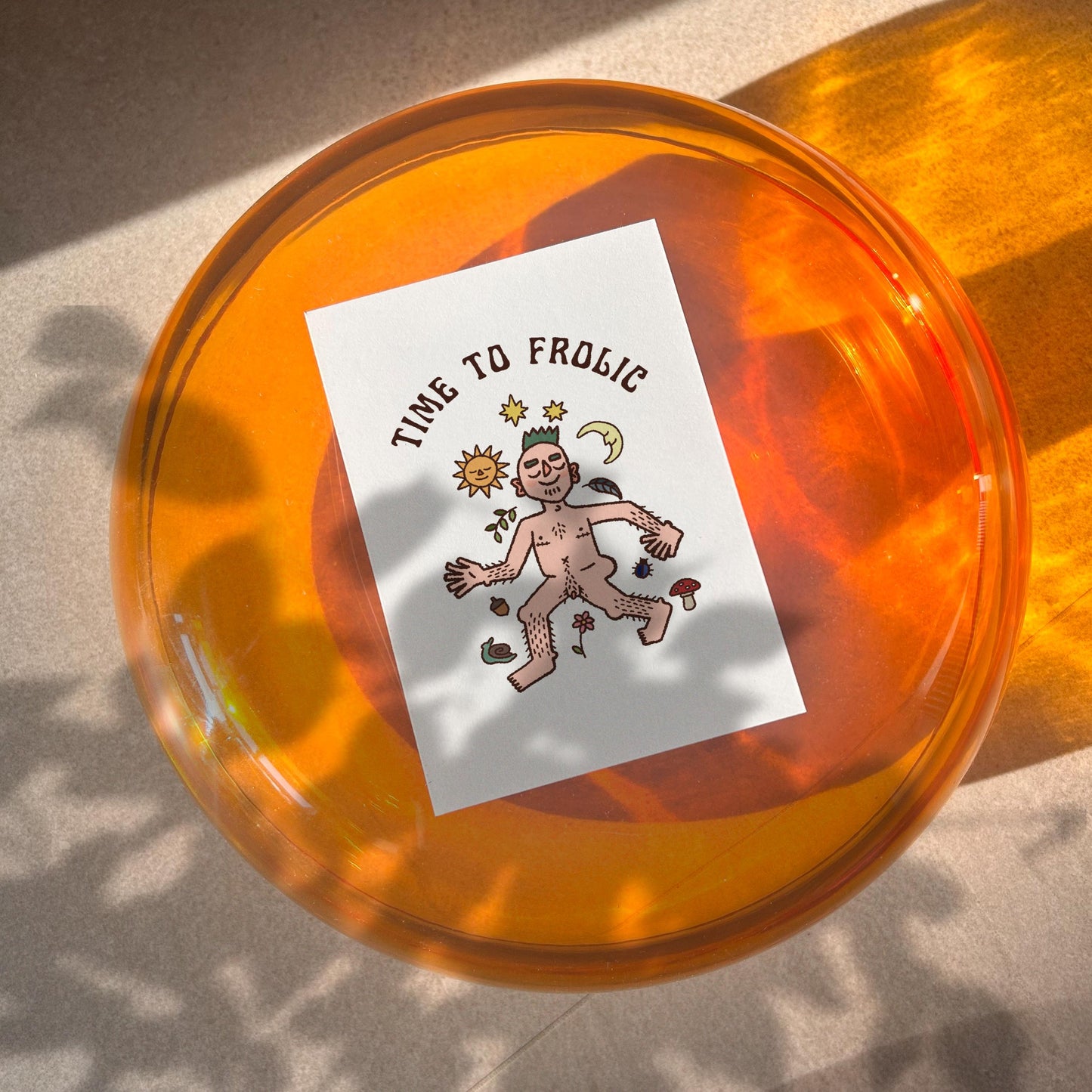 Time To Frolic Trans Joy A6 Print