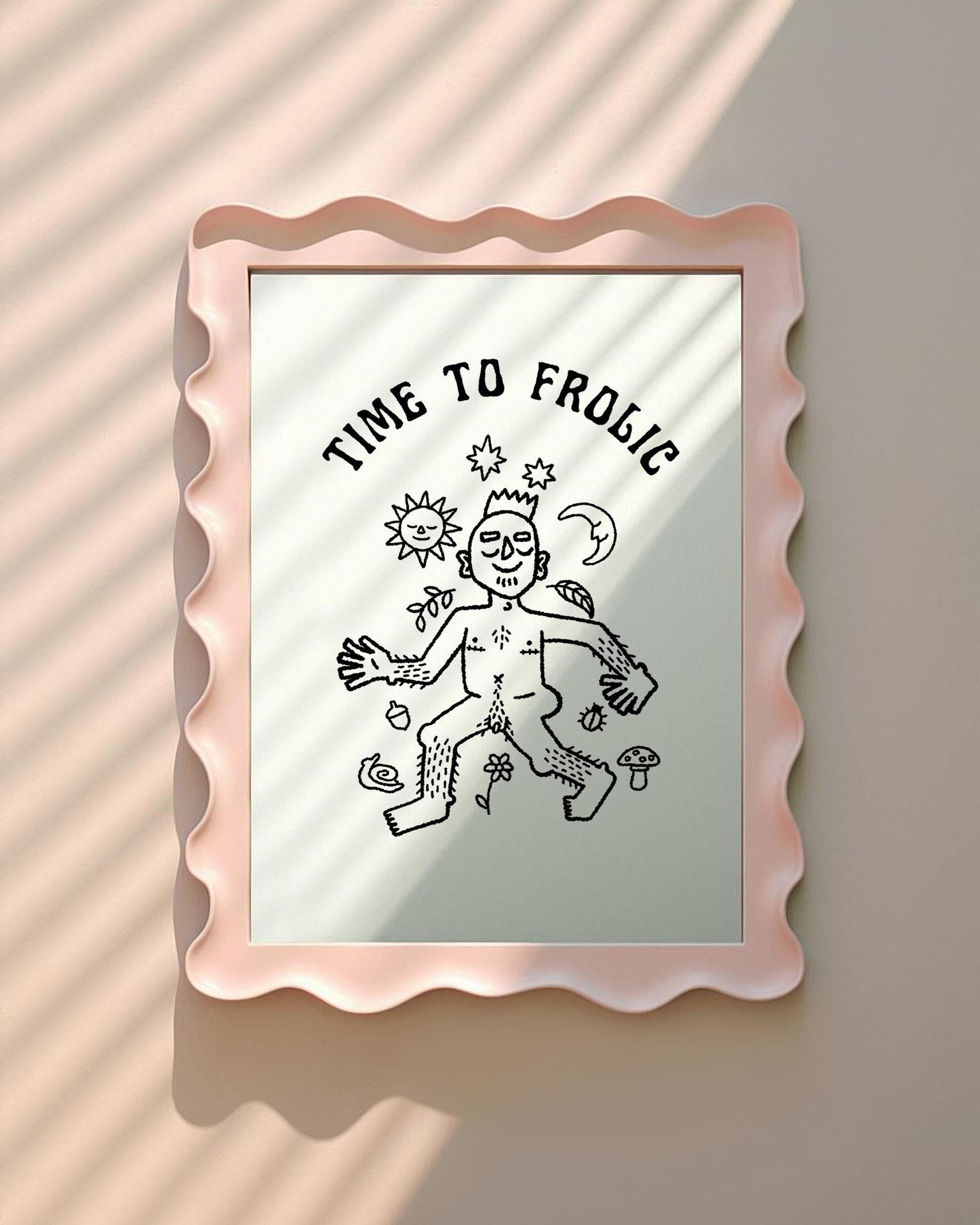 Time To Frolic Trans Joy A6 Print