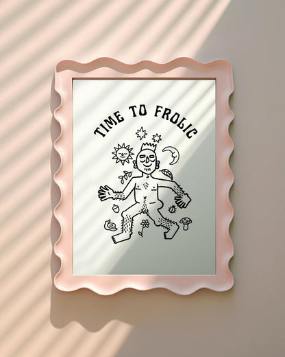 Time To Frolic Trans Joy A6 Print
