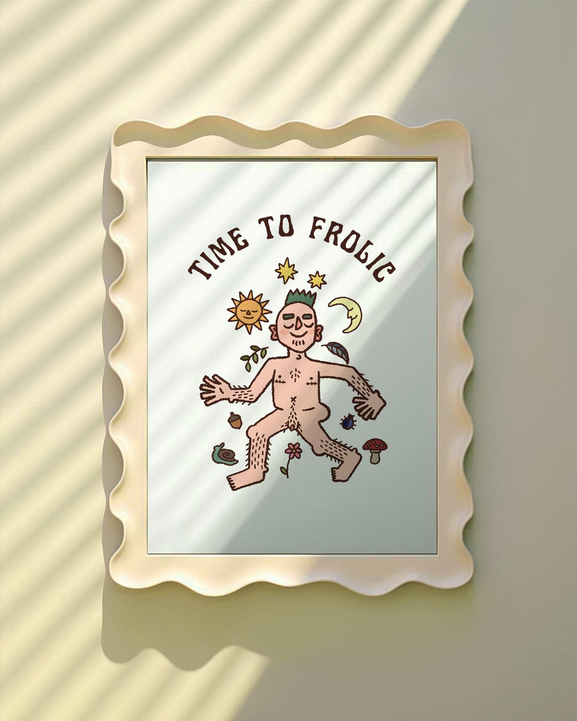 Time To Frolic Trans Joy A6 Print