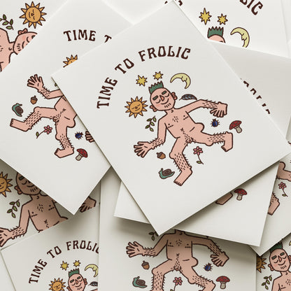 Time To Frolic Trans Joy A6 Print