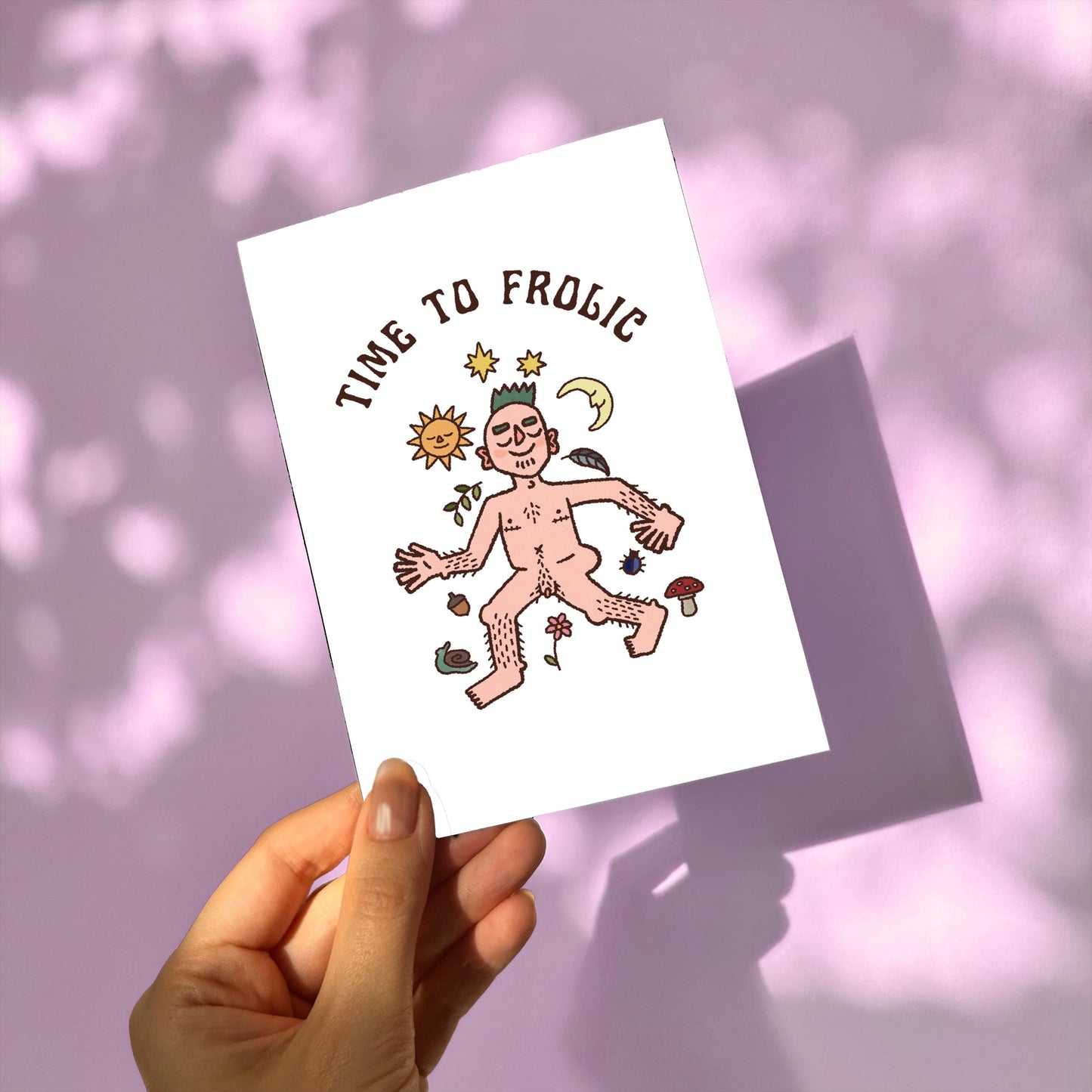 Time To Frolic Trans Joy A6 Print