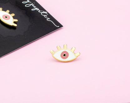 Stylish Evil Eye Enamel Pin